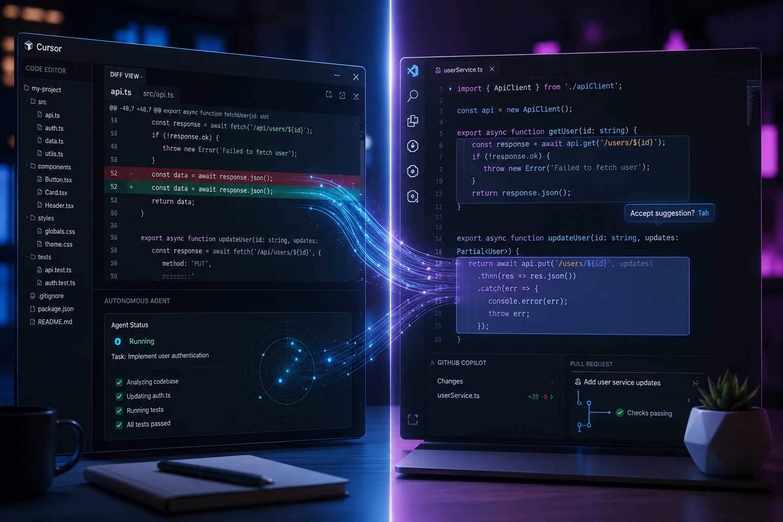 Cursor vs GitHub Copilot (2026): Which AI Code Editor Wins?