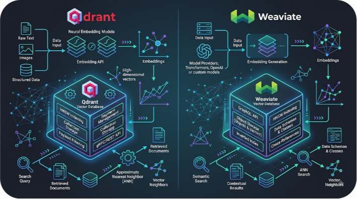 Qdrant vs Weaviate: Which Vector DB Fits Production AI?